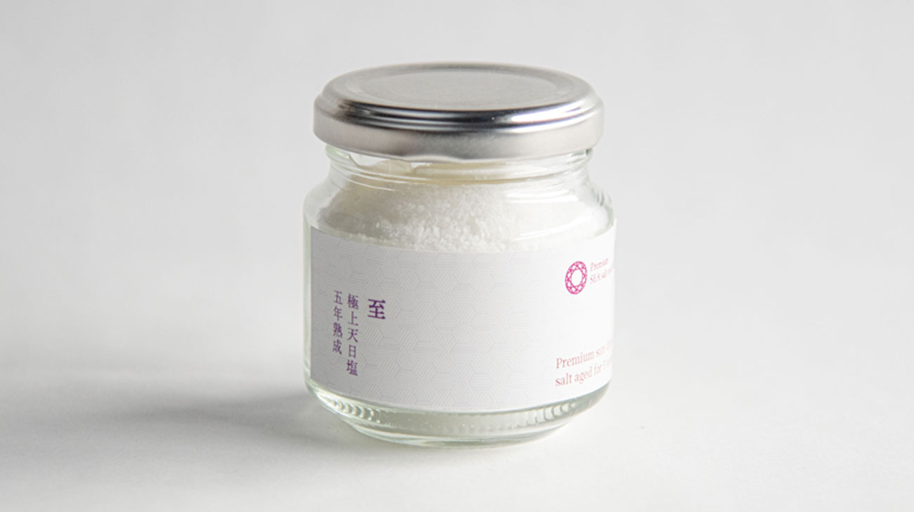 ５年熟成 干潟 非加熱 天日塩 roju premium sea salt